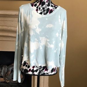 Hashtag in trend waffle knit top